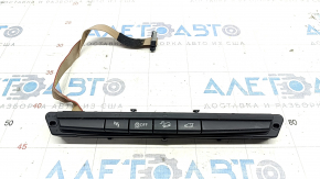 Front panel control buttons central BMW X5 E70 07-13 worn button