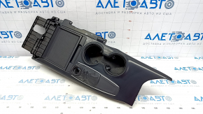 Center console trim with cup holders Toyota Camry v70 18-20 black, worn