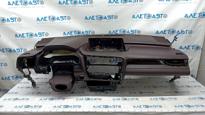 Torpedo front panel with AIRBAG Lexus RX350 16-19 brown