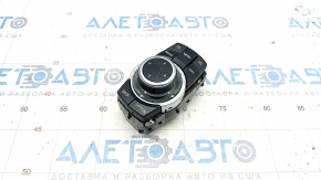 Multimedia controller BMW X5 E70 07-13 scratch, chrome peeled off