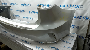 Bare rear bumper Lexus RX350 RX450h 16-19 for parking sensors, white, scratch
