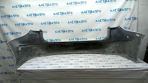Bare rear bumper Lexus RX350 RX450h 16-19 for parking sensors, white, scratch
