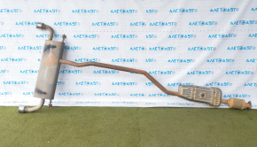 Rear muffler with barrel Ford Edge 15-20 2.0T FWD with catalytic converter, dented