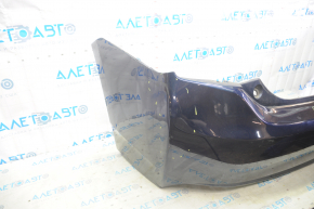 Rear bumper bare Toyota Prius 30 10-15 blue 8S6, broken mount, worn