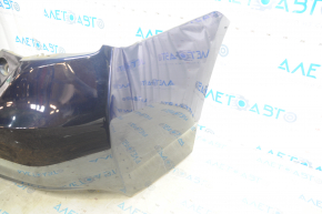 Rear bumper bare Toyota Prius 30 10-15 blue 8S6, broken mount, worn