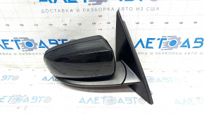 Side mirror right BMW X5 E70 07-13 3 pins, auto-dimming, black