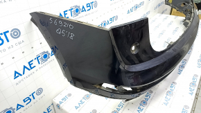 Bare rear bumper upper part Audi Q5 80A 18-20 for parking sensors, blue, scratches