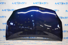 Hood bare Toyota Prius 30 10-15 aluminum, blue 8S6, bumpers