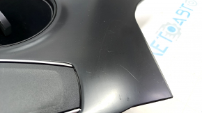 Center console trim with cup holders Toyota Camry v70 18-20 black, worn, broken mount