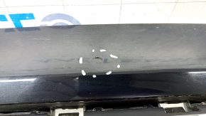 Bare rear bumper lower part Audi Q5 80A 18-20 blue, dents, scratch, broken fasteners