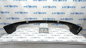 Bare rear bumper lower part Audi Q5 80A 18-20 blue, dents, scratch, broken fasteners