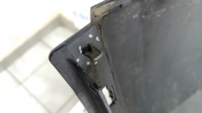 Bare rear bumper lower part Audi Q5 80A 18-20 blue, dents, scratch, broken fasteners