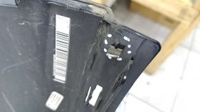 Bare rear bumper lower part Audi Q5 80A 18-20 blue, dents, scratch, broken fasteners