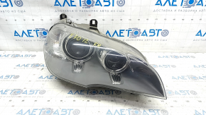 Front right headlight complete BMW X5 E70 11-13 rest xenon adaptive, scratches