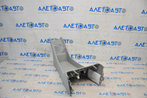 Toyota Prius 30 10-15 center console trim gray, scratches, needs cleaning