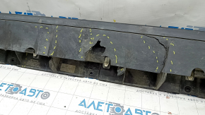 Threshold footboard right Lexus RX350 RX450h 16-22 structure with chrome, scratches, breaks, deformed