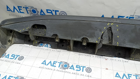 Threshold footboard right Lexus RX350 RX450h 16-22 structure with chrome, scratches, breaks, deformed