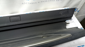 Threshold footboard right Lexus RX350 RX450h 16-22 structure with chrome, scratches, breaks, deformed