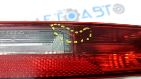 Rear bumper light right Audi Q5 80A 18-20 cracks on glass