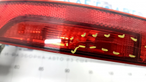 Rear bumper light left Audi Q5 80A 18-20 cracks on glass