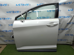 Door assembly front left Lexus RX350 RX450h 16-22 keyless, white 085, bumps, dented molding