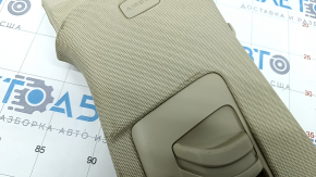 Center pillar trim upper belt right Audi Q5 80A 18-24 beige, dry cleanable, worn