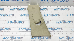 Center pillar trim upper belt left Audi Q5 80A 18-24 beige, dry cleanable, worn