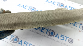 Center pillar trim upper belt left Audi Q5 80A 18-24 beige, dry cleanable, worn