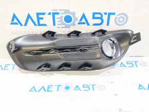Bumper grille left Dodge Dart 13-16 under fog lights Chrome
