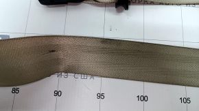 Passenger seat belt Audi Q5 80A 18-24 beige, dry cleanable