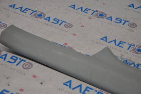 Door sill trim rear left Toyota Prius 30 10-15 gray, scratches, worn