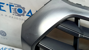 Radiator grill Audi Q5 80A 18-20 complete, with emblems, chrome, for parking sensors, sand, crack