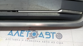 Radiator grill Audi Q5 80A 18-20 complete, with emblems, chrome, for parking sensors, sand, crack