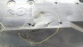 Rear left underbody protection Toyota Rav4 19-2.5 dented, tears