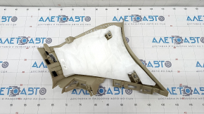 Rear pillar trim behind the window left Audi Q5 80A 18-24 beige, scratch
