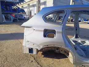 Quarter wing rear right BMW X1 F48 16-22 silver A83, on the body, butt