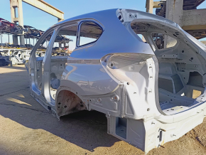 Quarter wing rear left BMW X1 F48 16-22 silver A83 on the body