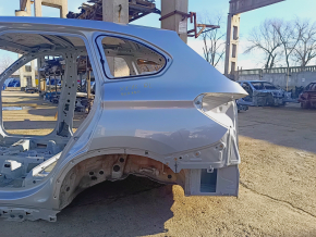 Quarter wing rear left BMW X1 F48 16-22 silver A83 on the body