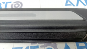 Door sill outer front right Audi Q5 80A 18-24 black with chrome, scratches