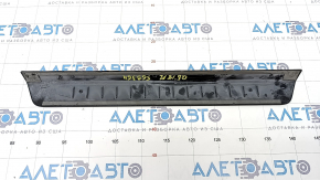 Door sill outer front left Audi Q5 80A 18-24 black with chrome, scratches