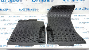 Set of floor mats for Audi Q5 80A 18-24 rubber, black