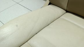 Passenger seat BMW X5 E70 07-13 with airbag, electric, leather, beige, cracks in leather