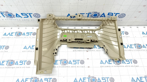 Front panel trim center lower Audi Q5 80A 18-24 beige