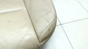 Driver's seat BMW X5 E70 07-13 with airbag, electric and memory, leather, beige, worn, cracks on leather