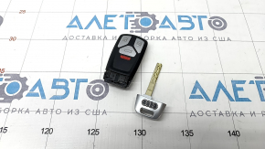Key Audi Q5 80A 18-24 keyless, 4 buttons, type 2, scratches, bump