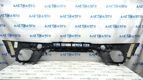 Front bumper bare BMW X5 E70 11-13 rest with reflectors, black