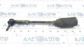 Steering rod with tip left Toyota Rav4 19 - rusty, torn boot