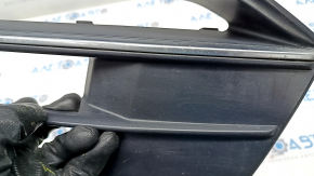 Front bumper grille left Audi Q5 80A 18-20 with chrome, sand