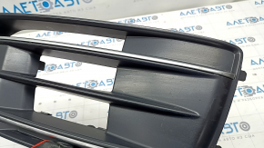Front bumper grille right Audi Q5 80A 18-20 with chrome, sand