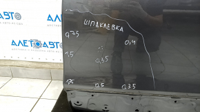 Door bare rear left VW Tiguan 18- graphite LD7X, made, dent, bump